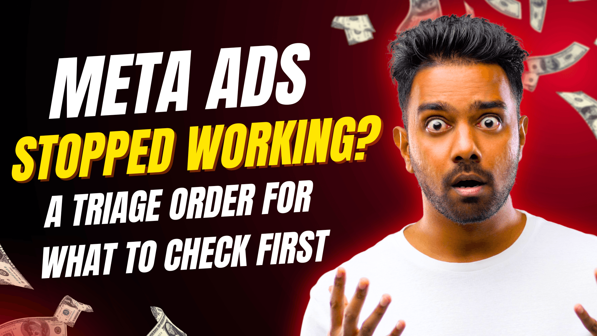 Meta Ads Stopped Working? A Triage Order for What to Check First