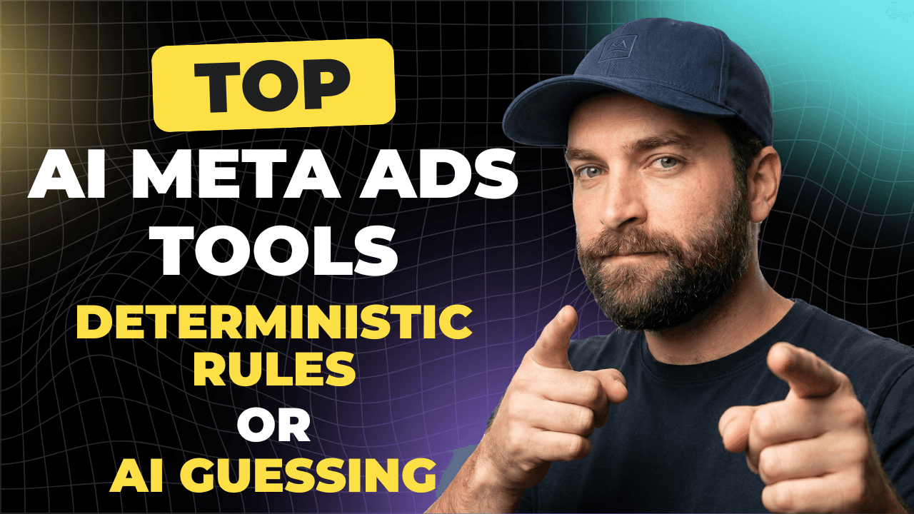 AI Meta Ads Tools, Deterministic Rules vs. AI Guessing (What's Actually Different)
